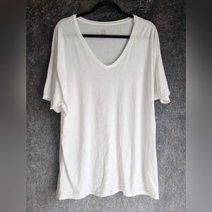 Hanes Cotton Oversized Tee Mens